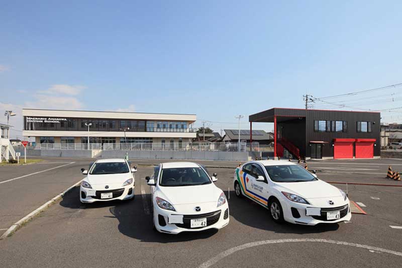 前橋天川自動車教習所の合宿免許の風景