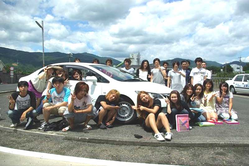 阿波自動車学校の合宿免許の風景