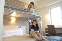 スーパーホテル（ツイン）（男女可）の外観・室内