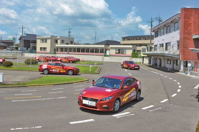 宇都宮岡本台自動車学校の合宿免許の風景