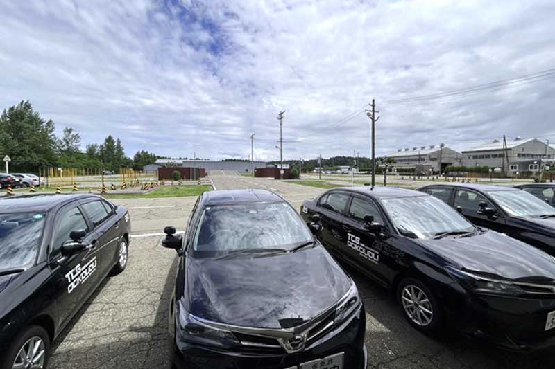 大河津自動車学校の校舎外観