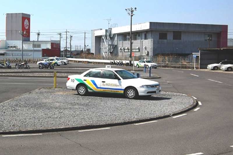 佐野中央自動車教習所の合宿免許の風景