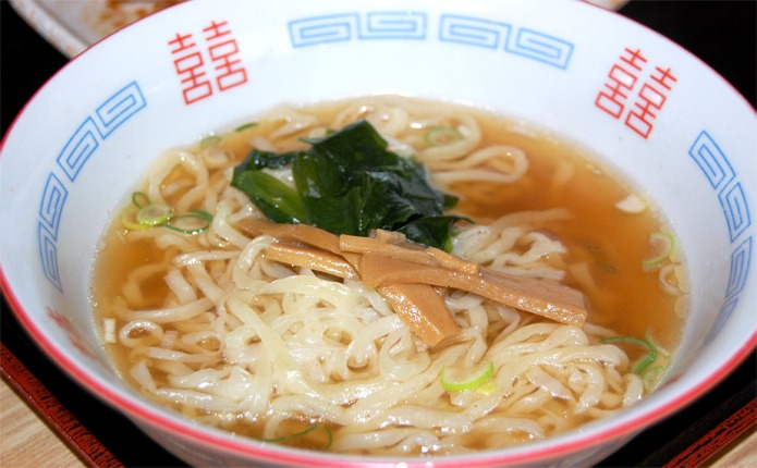 名物の佐野ラーメンの写真