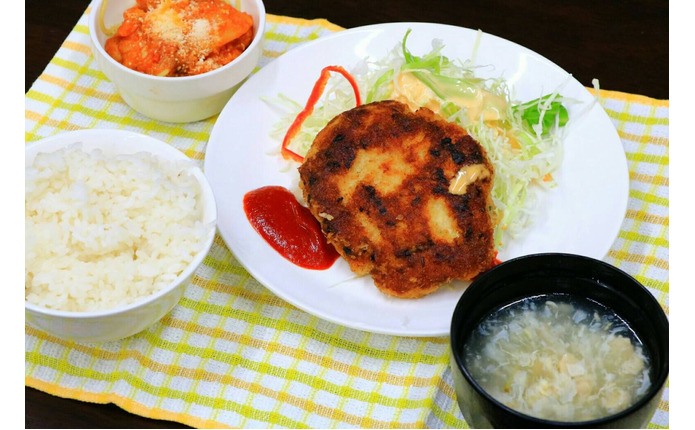 合宿中の食事の写真