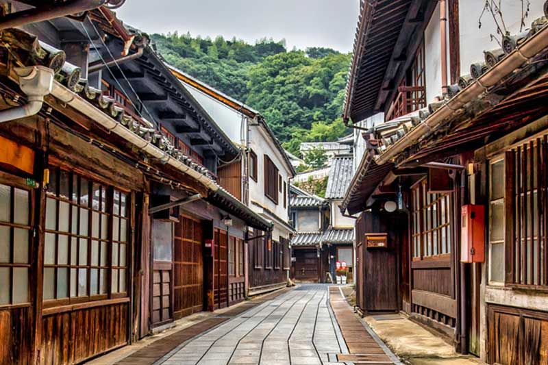 たけはら町並み保存地区の写真