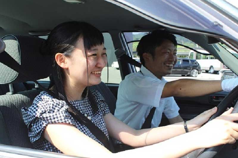 宇摩自動車教習所の合宿免許の風景