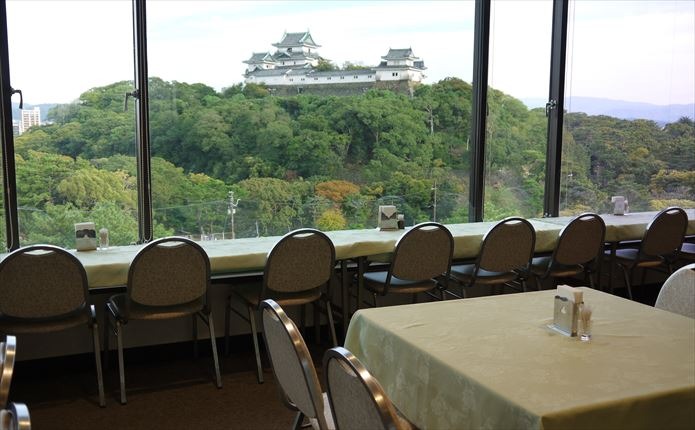 スマイルホテル9階の朝食会場の写真